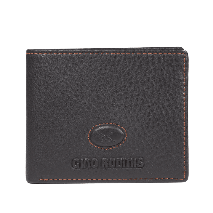 BILLETERA HOMBRE BASICA NATIVA GINO RODINIS CAFE 4