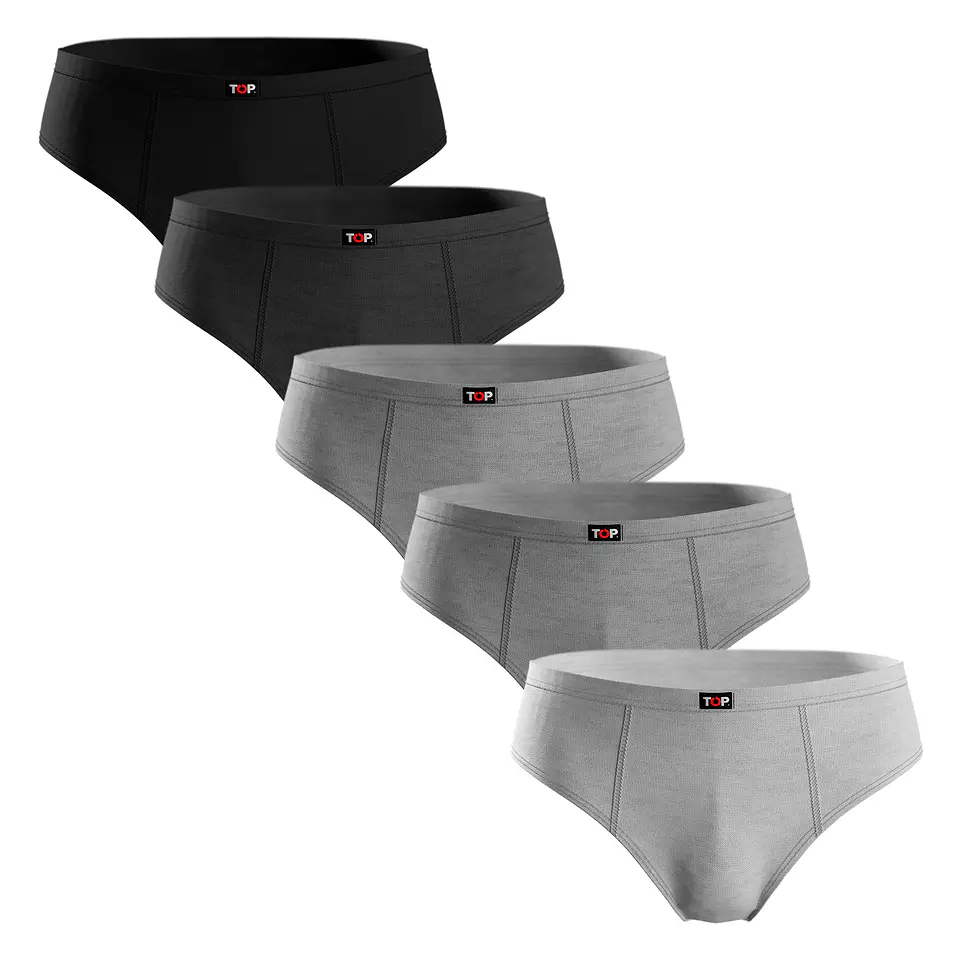 Slip Hombre Pack 5 Basico Algodón 512P5C3 S/C 1