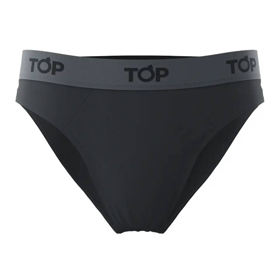 Slip Hombre Algodon Pack 5 Liso 511P5C1 S/C 4