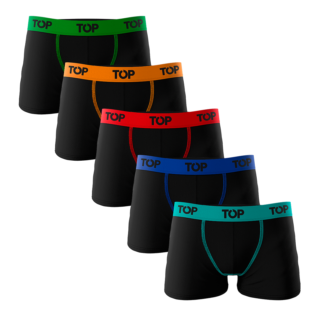 BOXER HOMBRE PACK 5 ALGODÓN  5013P5C8 S/C 1