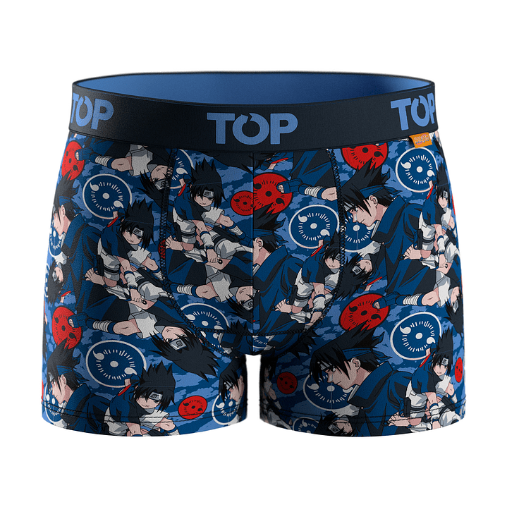 BOXER HOMBRE PACK 4 NARUTO-SASUKE-KAKASHI ALGODÓN 5013AENP4C3 S/C 2