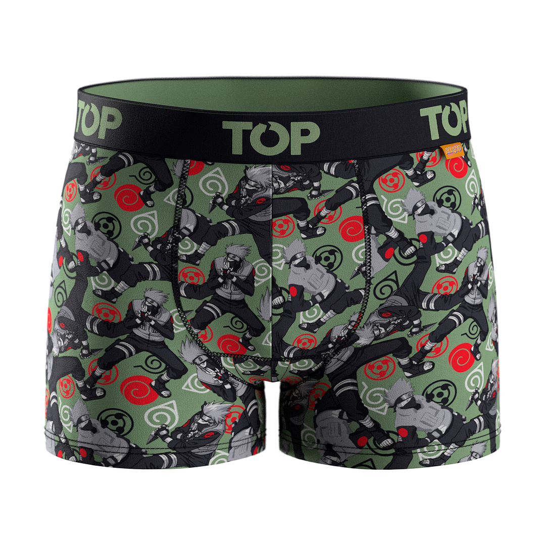 BOXER HOMBRE PACK 4 NARUTO-SASUKE-KAKASHI ALGODÓN 5013AENP4C3 S/C 3