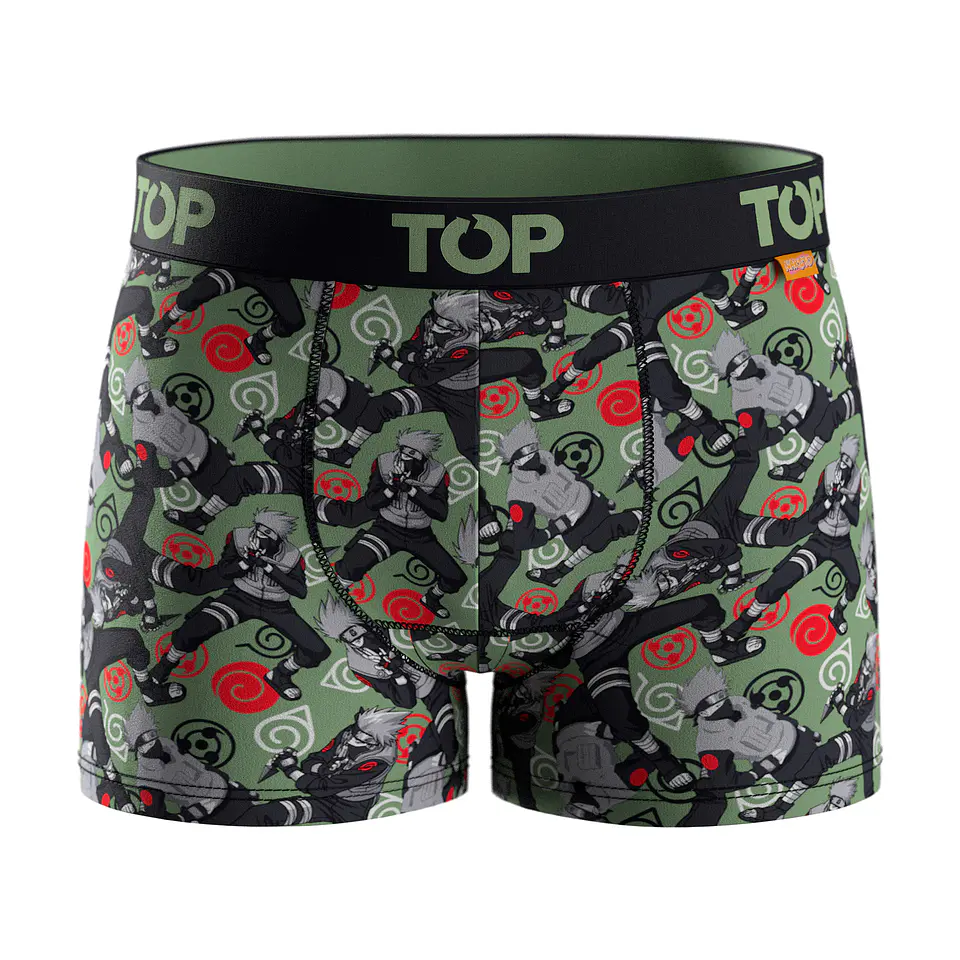 Boxer Hombre Pack 4 Naruto-Sasuke-Kakashi Algodón 5013Aenp4C3 S/C 3