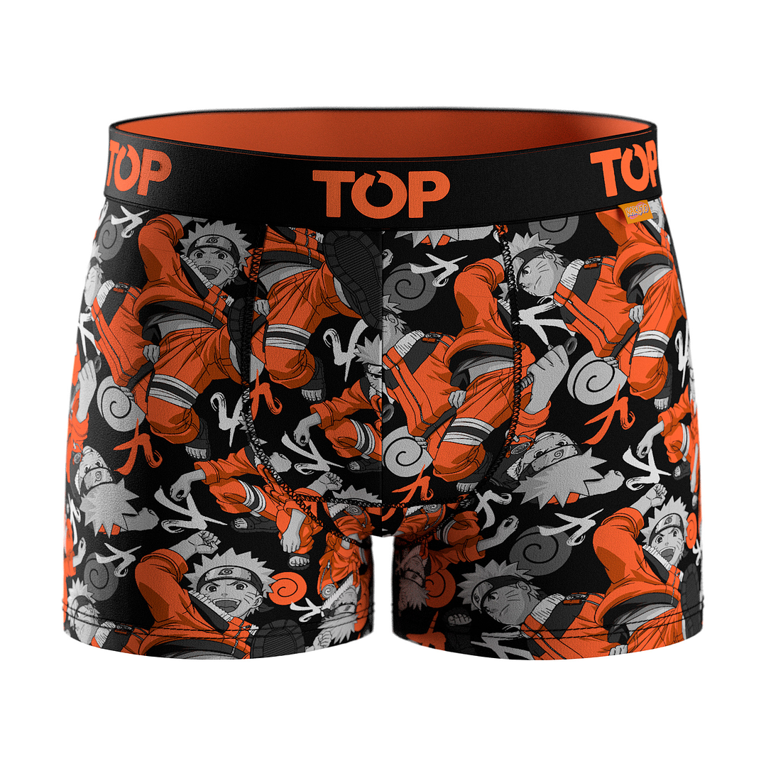 BOXER HOMBRE PACK 4 NARUTO-SASUKE-KAKASHI ALGODÓN 5013AENP4C3 S/C 4