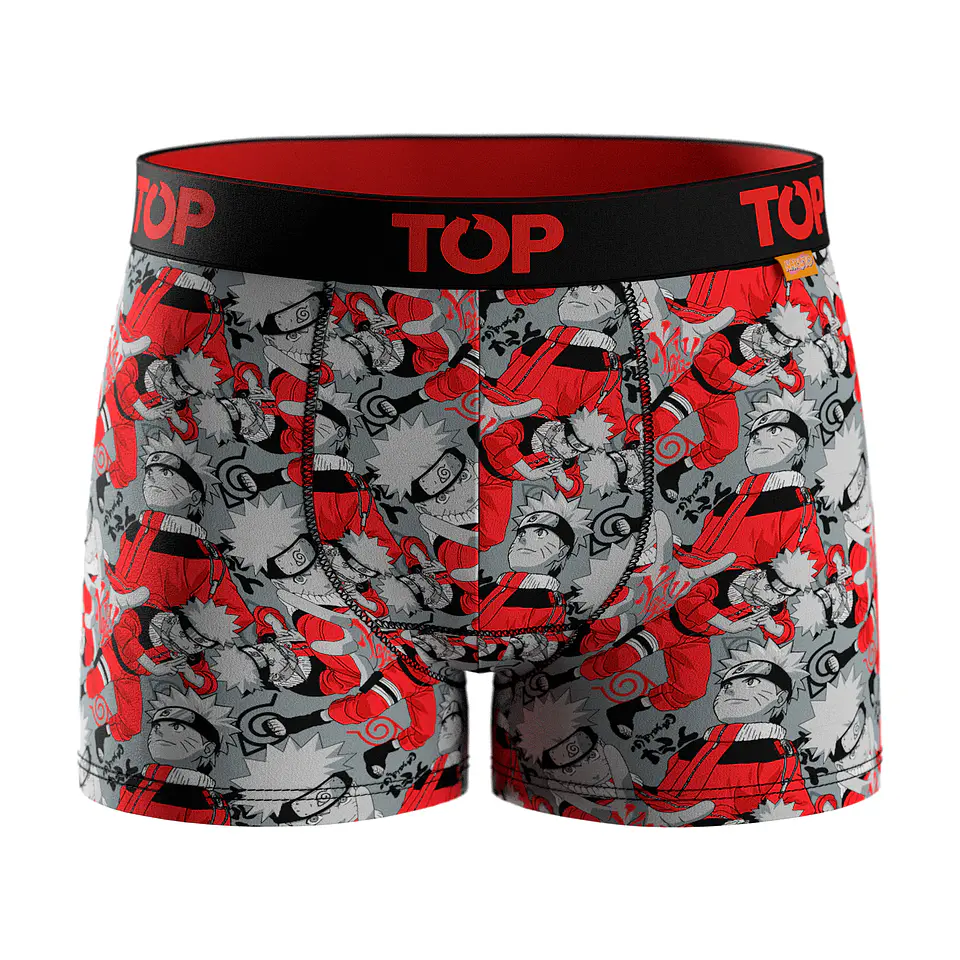 Boxer Hombre Pack 4 Naruto-Sasuke-Kakashi Algodón 5013Aenp4C3 S/C 5