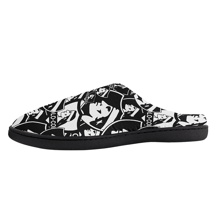 PANTUFLA HOMBRE COLO COLO 493CCC1 NEGRO-BLANCO 2