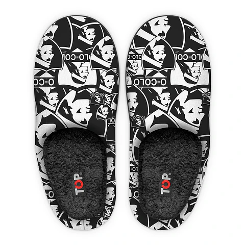PANTUFLA HOMBRE COLO COLO 493CCC1 NEGRO-BLANCO