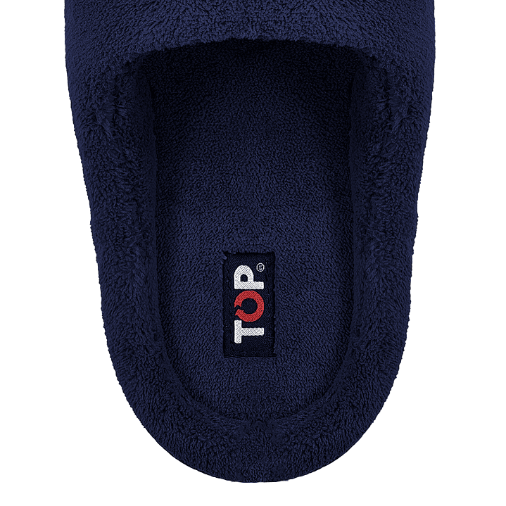 PANTUFLA HOMBRE BASICA 491C2 AZUL 3