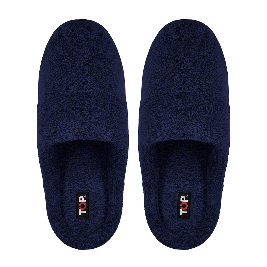 PANTUFLA HOMBRE BASICA 491C2 AZUL 1