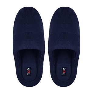 PANTUFLA HOMBRE BASICA 491C2 AZUL
