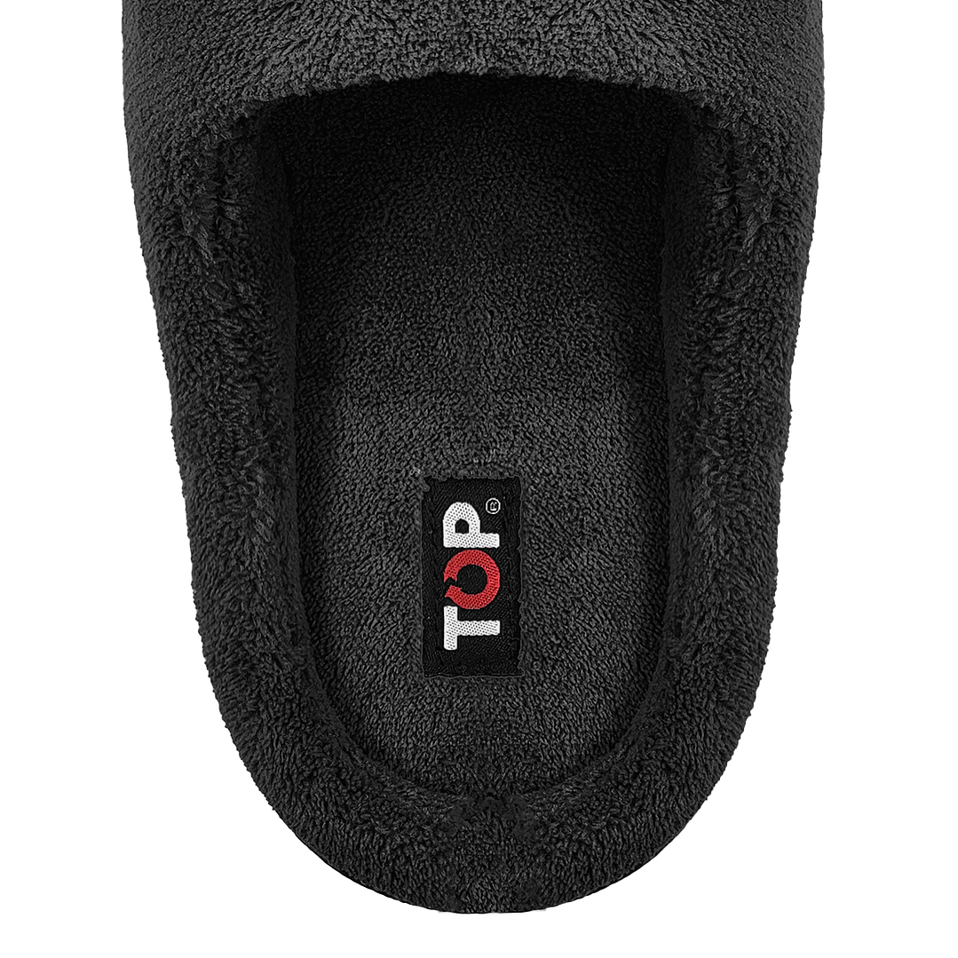 PANTUFLA HOMBRE BASICA 491C1 NEGRO 3