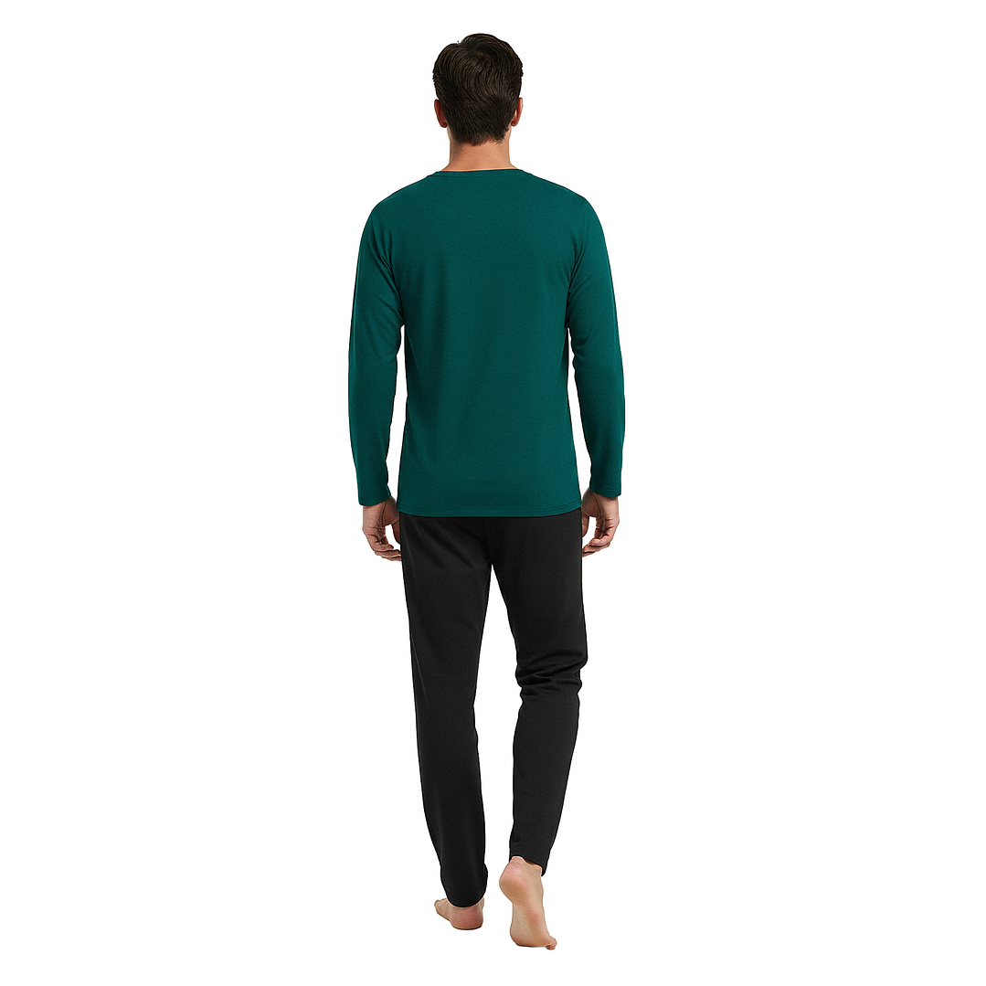 PIJAMA HOMBRE C/P M/L C/PANTALON 262AIC2 2