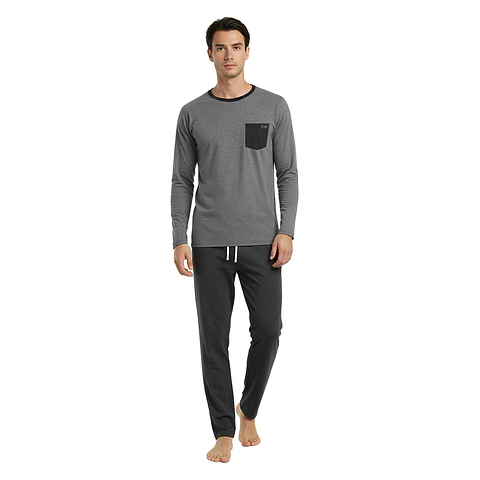 PIJAMA HOMBRE C/P M/L C/PANTALON 262AIC1