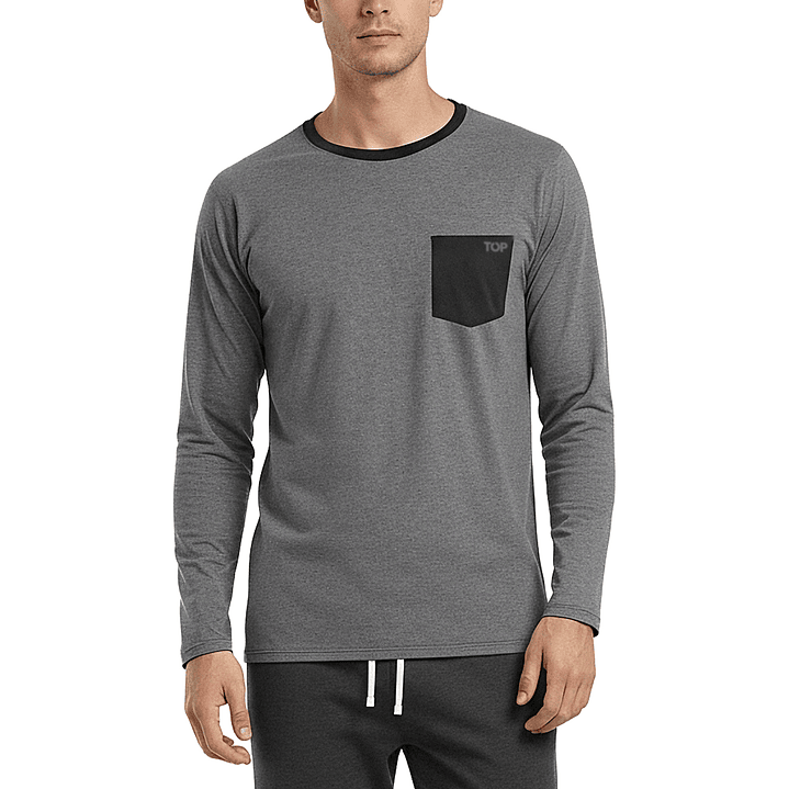 PIJAMA HOMBRE C/P M/L C/PANTALON 262AIC1 3