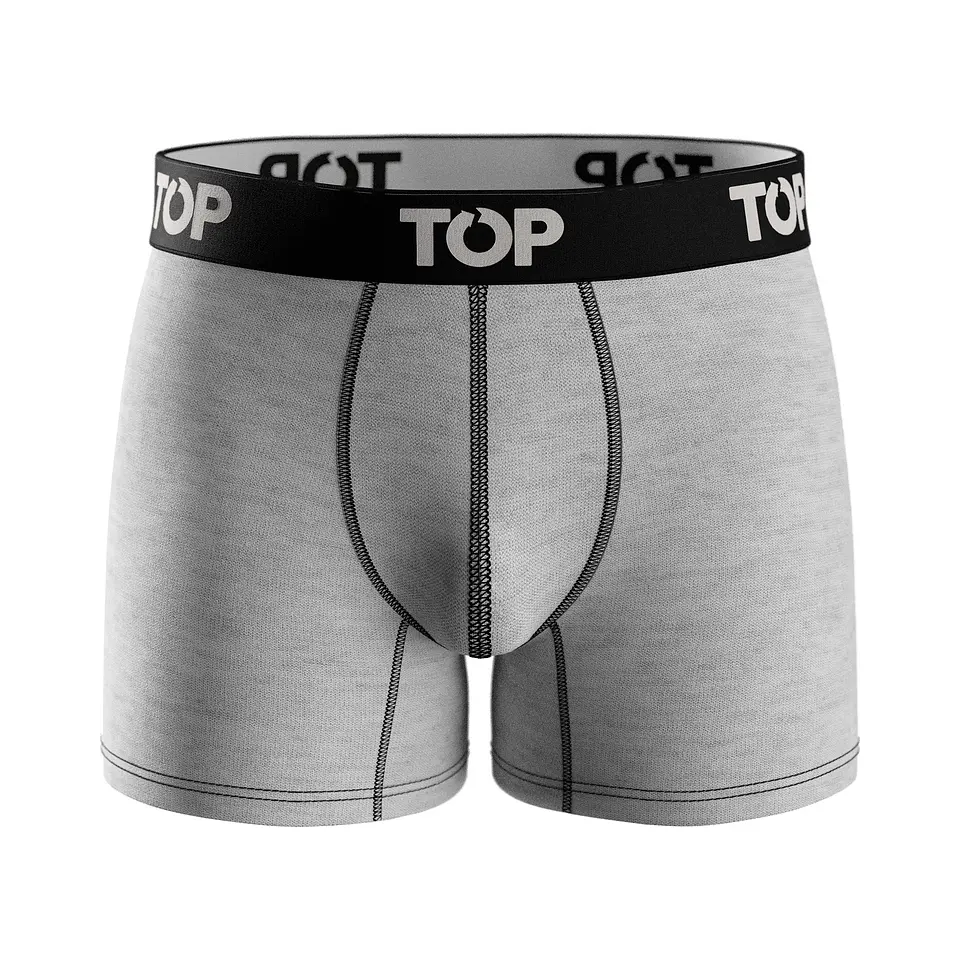 Boxer Hombre Pack 12 L/Medio Algodón 208P5C8 4