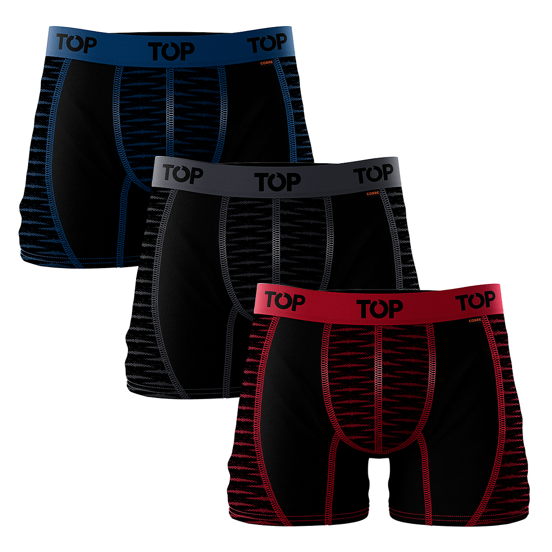 BOXER HOMBRE PACK 8 L/MEDIO MICROFIBRA 208MCCP3C4 1