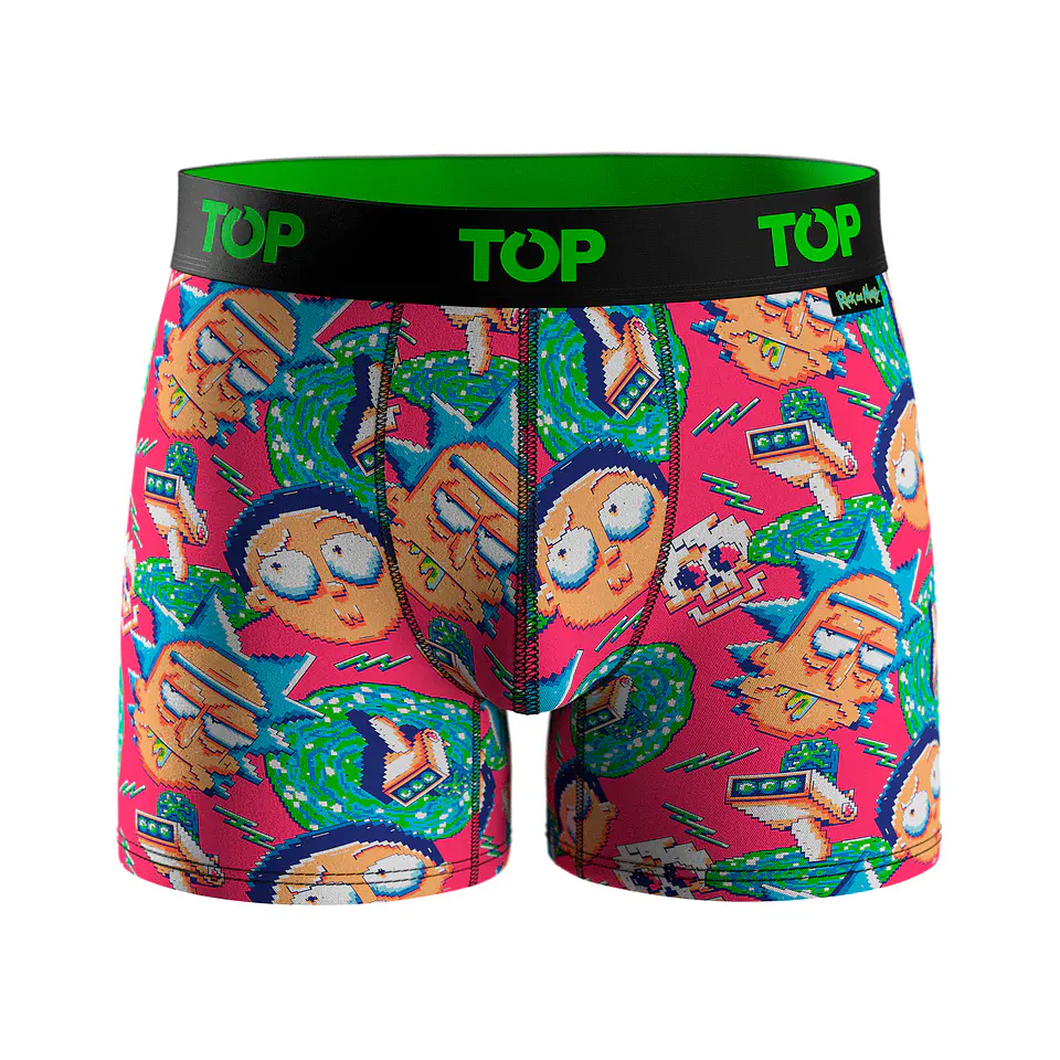 Boxer Hombre Pack 3 L/Medio Rick And Morty 208Armp3C2 2