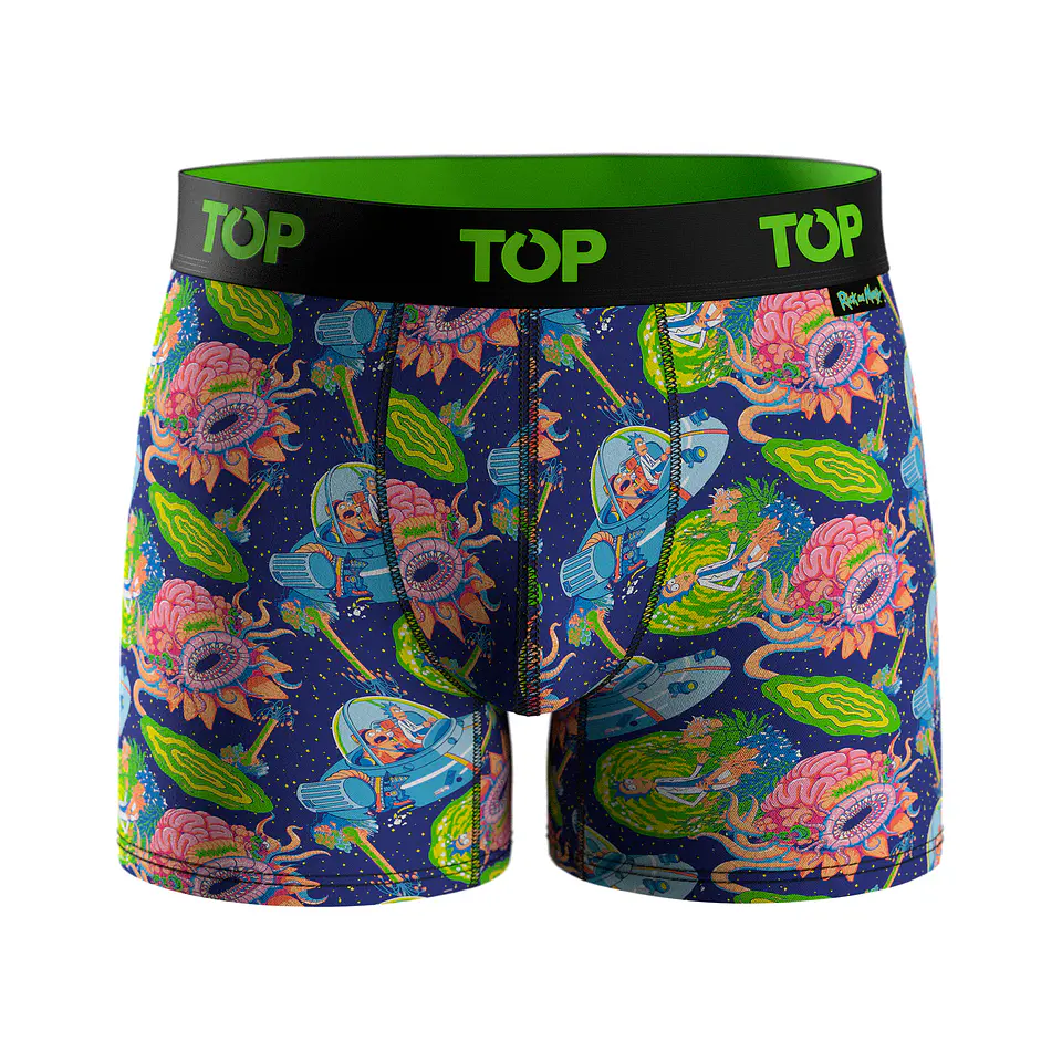 Boxer Hombre Pack 3 L/Medio Rick And Morty 208Armp3C1 2