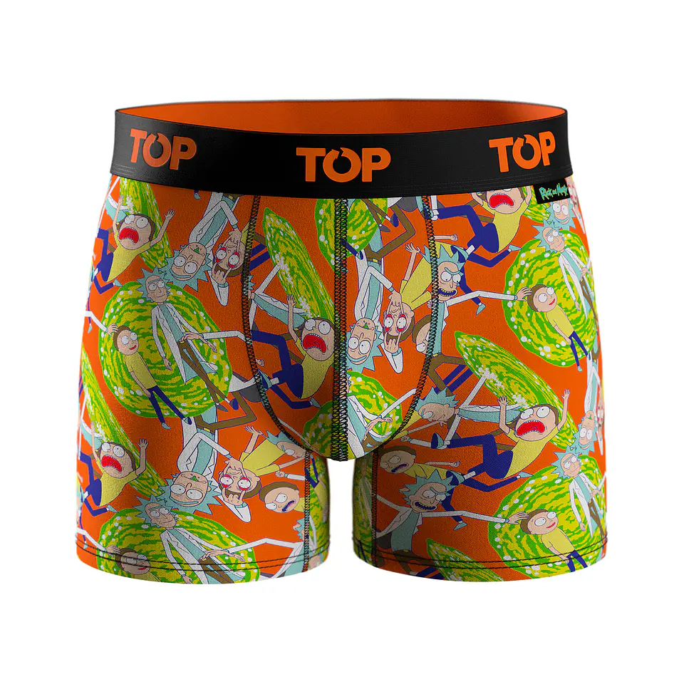 Boxer Hombre Pack 3 L/Medio Rick And Morty 208Armp3C1 4