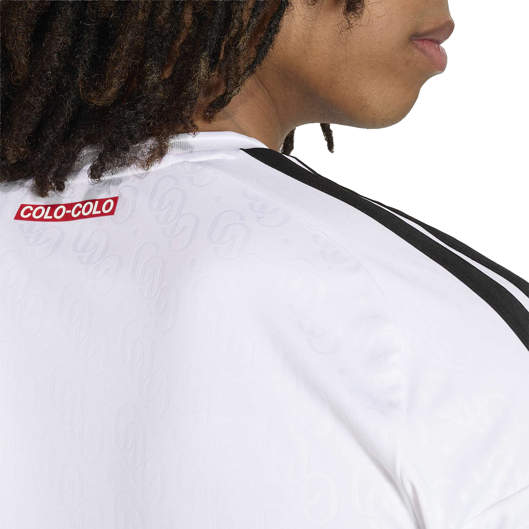 CAMISETA HOMBRE  Manga corta COLO COLO HOME ADIDAS JL6689 BLANCO 8