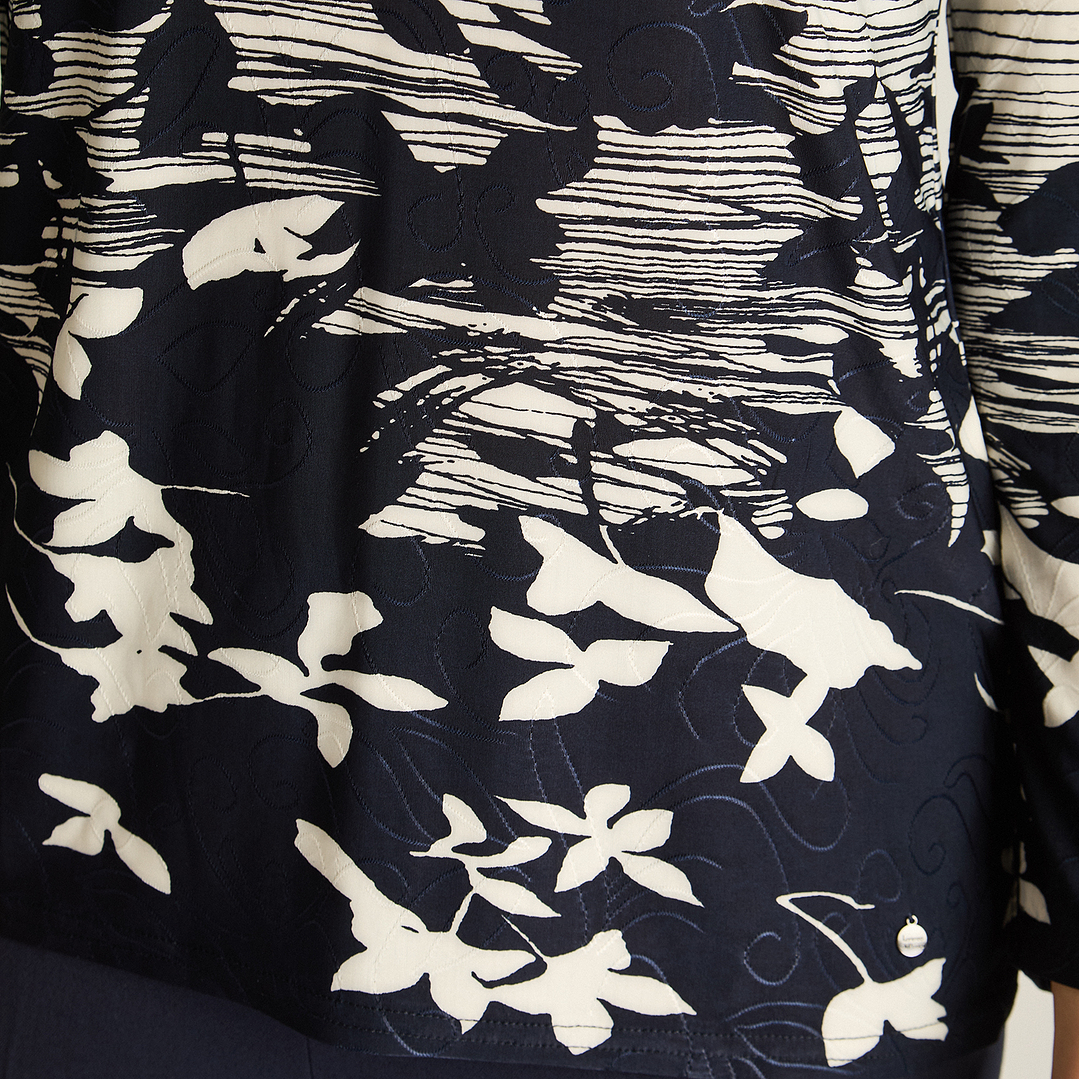 POLERA (MU) M/L C/V EST. LORENZO IMP. 108505 BEIGE  9