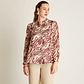 BLUSA (MU) M/L CAMISERA EST. APLIC LUREX LORENZO IMP. 208507 BURDEO  - Miniatura 2