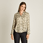 BLUSA (MU) M/L CAMISERA EST. APLIC LUREX LORENZO IMP. 208513 PISTACHO  - Miniatura 1
