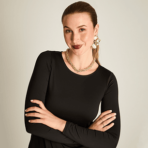 POLERA (MU) M/L C/P BASICA LISA TT LORENZO IMP. 100010 NEGRO S