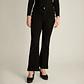 Jeans Negro Flare con Botones Dorados Laterales 738501 - Miniatura 1