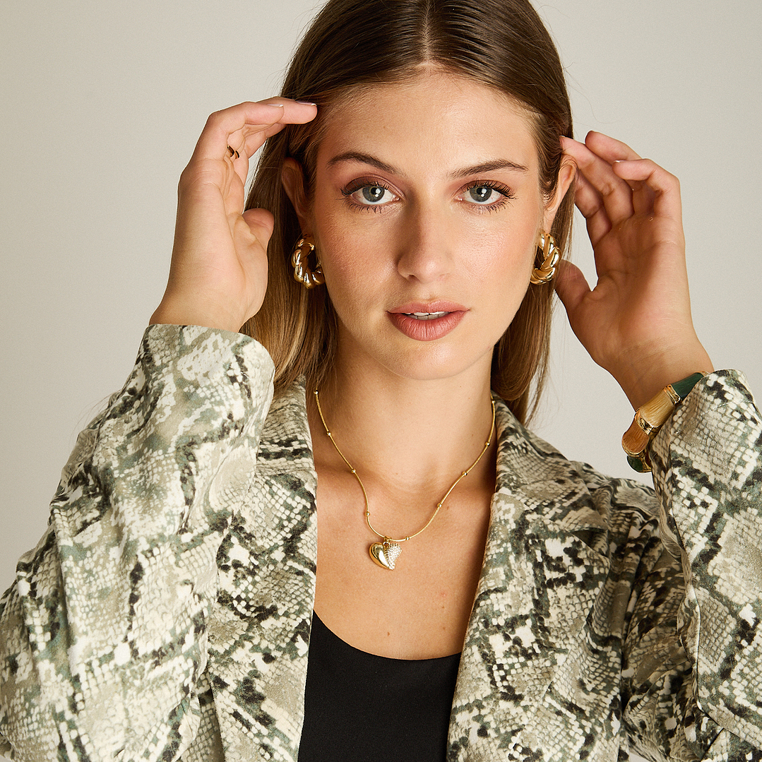 TAPADO (MU) M/L SUEDE FULL PRINT LORENZO IMP. 928503 PISTACHO  3