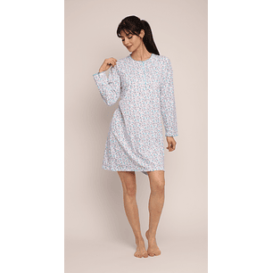 CAMISOLA (MU) C/P M/L PATA BOTON FULL PRINT ALGODÓN MON-AMOUR 232 CALIPSO 