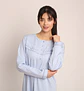 Camisa (Mu) C/P M/L Pata Boton Lisa Aplic Bordado Algodón Mon-Amour 131 Jacinto  - Miniatura 2