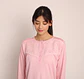 Camisa (Mu) C/P M/L Pata Boton Acanalada C/Bordado Algodón Mon-Amour 123 Rosado  - Miniatura 2
