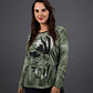 POLERA (MU) C/P M/L EST APLIC STRASS GIVE W56430 VERDE - Miniatura 1