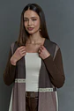 Tapado (Mu) M/L Bicolor Largo Aplic Tachas Give T46400 Cafe - Miniatura 1
