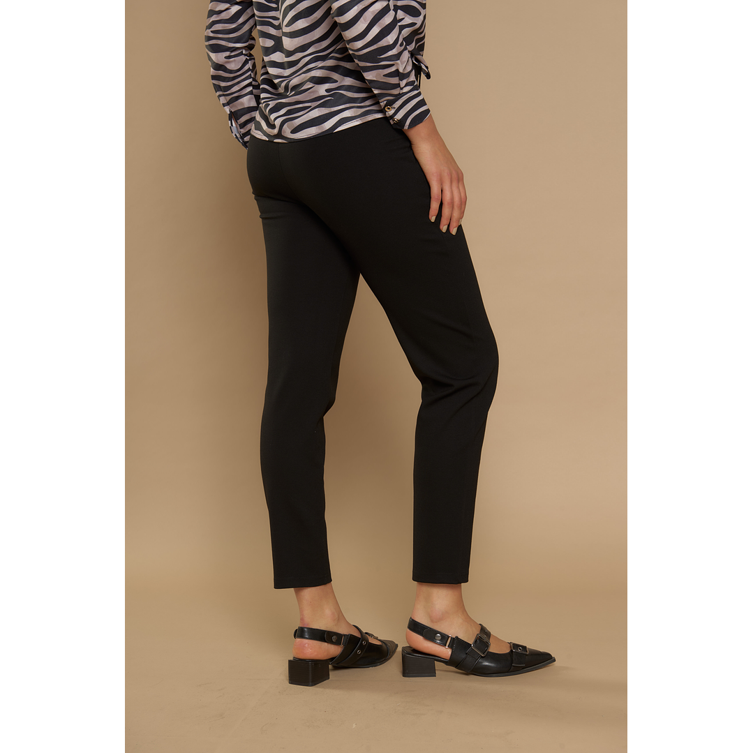 PANTALON (MU) VESTIR SLIM GADWICK (CROP) GIVE P66403 NEGRO 2