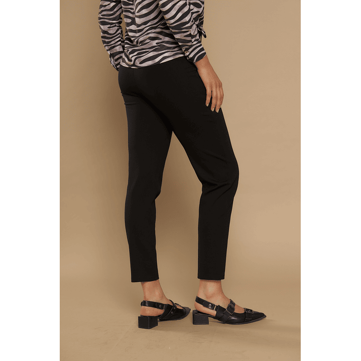 PANTALON (MU) VESTIR SLIM GADWICK (CROP) GIVE P66403 NEGRO 2