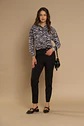 Pantalon (Mu) Vestir Slim Gadwick (Crop) Give P66403 Negro - Miniatura 1