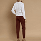 PANTALON (MU) VESTIR SLIM GADWICK (CROP) GIVE P66403 CAFE - Miniatura 2