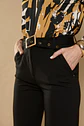 Pantalon (Mu) Vestir Recto C/Cint Gadwick Give P66401 Negro - Miniatura 5