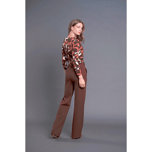 PANTALON (MU) VESTIR RECTO C/CINT GADWICK GIVE P66401 CAFE