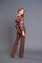 Pantalon (Mu) Vestir Recto C/Cint Gadwick Give P66401 Cafe - Miniatura 1