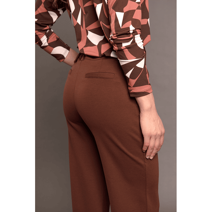 PANTALON (MU) VESTIR RECTO C/CINT GADWICK GIVE P66401 CAFE 3