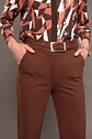 Pantalon (Mu) Vestir Recto C/Cint Gadwick Give P66401 Cafe - Miniatura 4