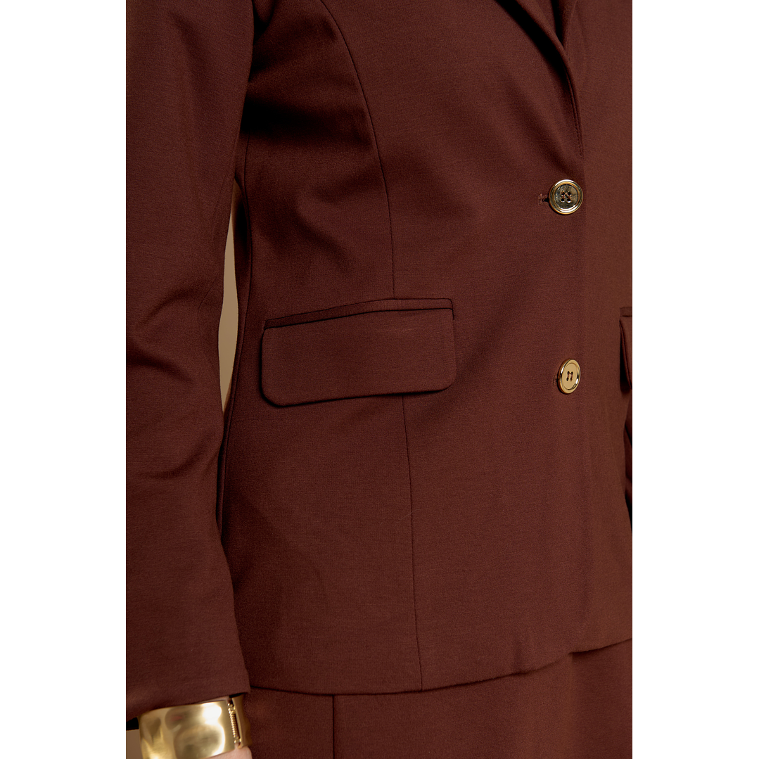 BLAZER (MU) 2 BOT DORADOS GADWICK GIVE G46407 CAFE 7