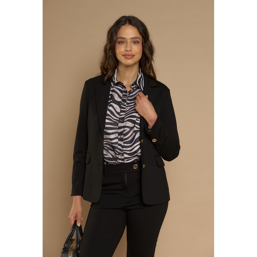 BLAZER (MU) 2 BOT DORADOS GADWICK GIVE G46407 NEGRO 6