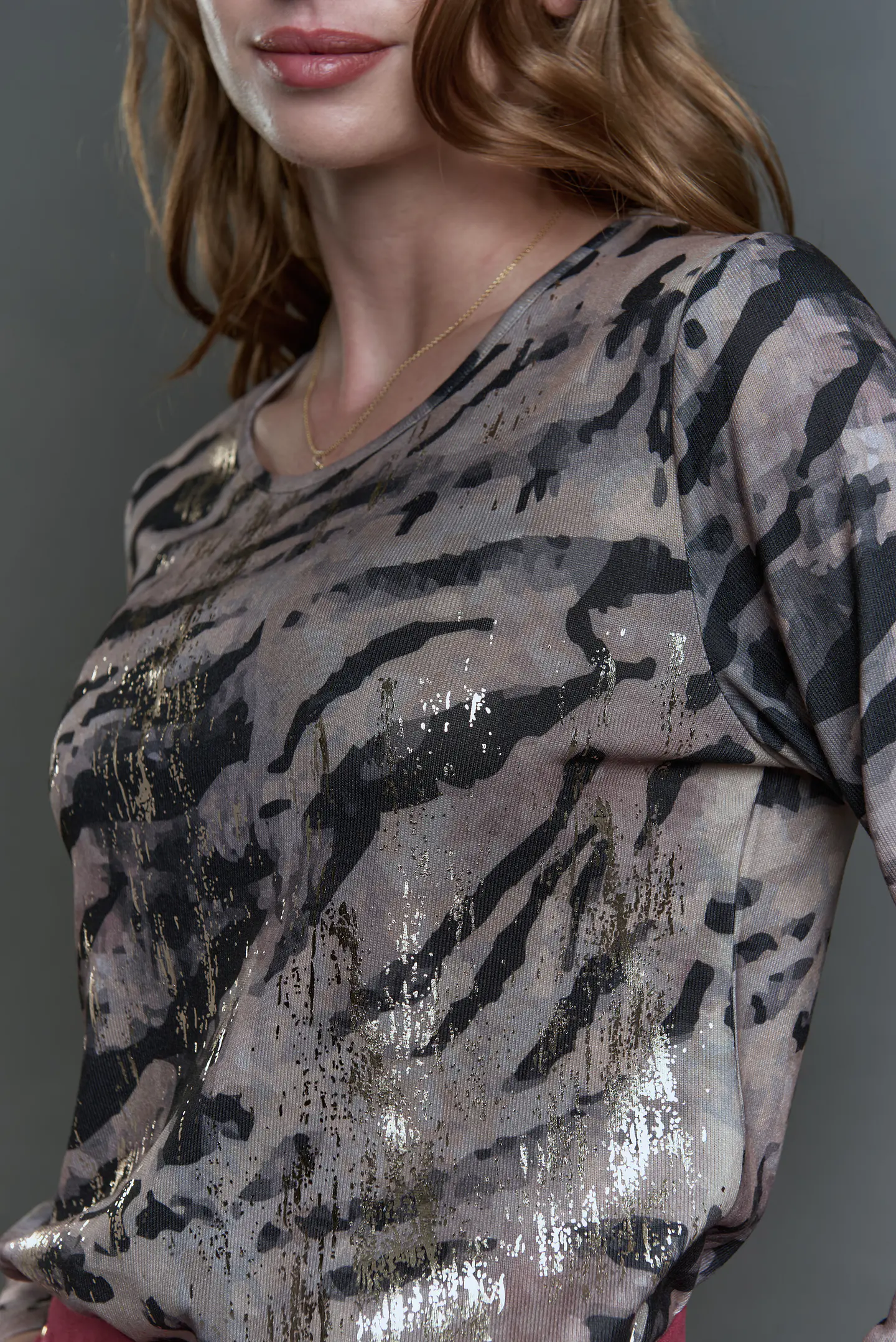 Polera (Mu) C/P M/L Est Folia Give E56400 Beige 5