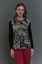Polera (Mu) C/V M/L Est Give E55493 Negro - Miniatura 1
