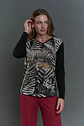 Polera (Mu) C/V M/L Est Give E55493 Negro - Miniatura 2