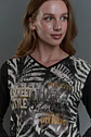 Polera (Mu) C/V M/L Est Give E55493 Negro - Miniatura 4